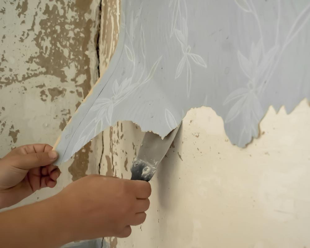 Dépose de papier peint
